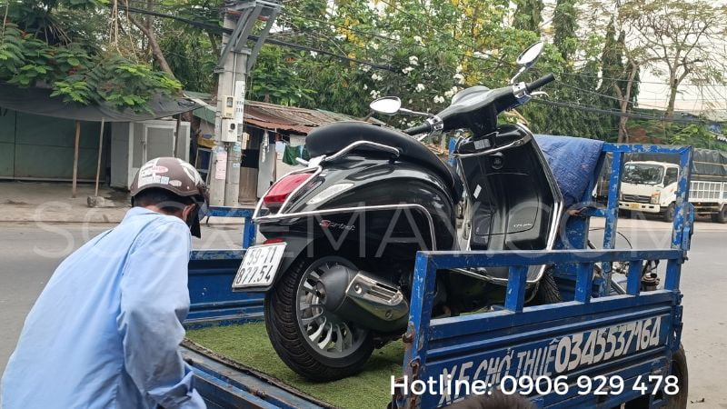 Dịch Vụ Cứu Hộ Xe Máy Quận 4 Thành Liêm Phục Vụ 2424